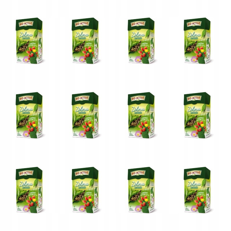 Big-Active Čaj s opuncií (100 g) X12