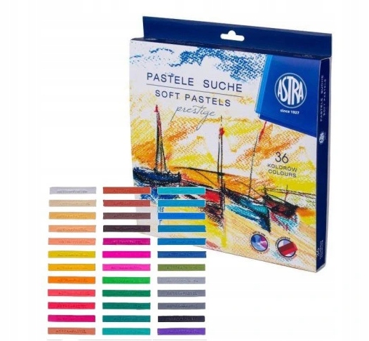 

Kredki Pastelowe Suche Pastele Astra