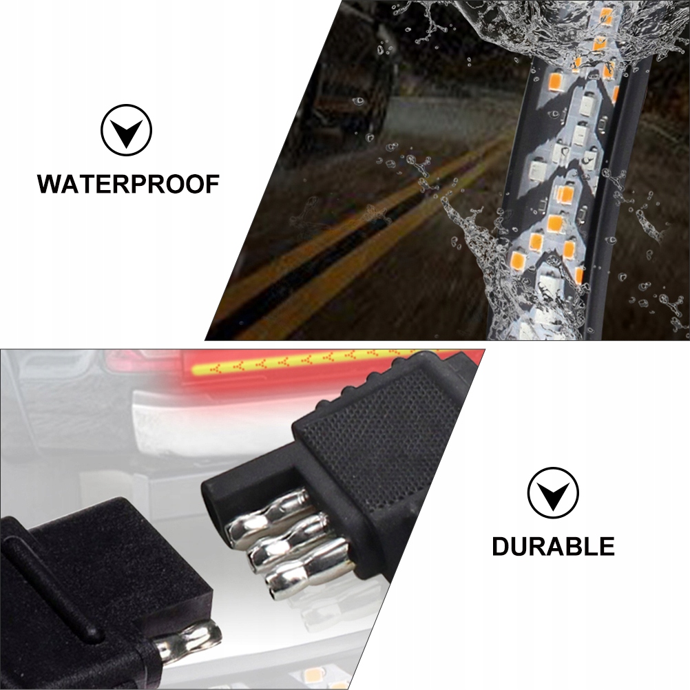 WŁĄCZ ŚWIATŁA LED HAMOWANIA PRZYCZEPY CIĘŻAROWEJ Producent bez marki