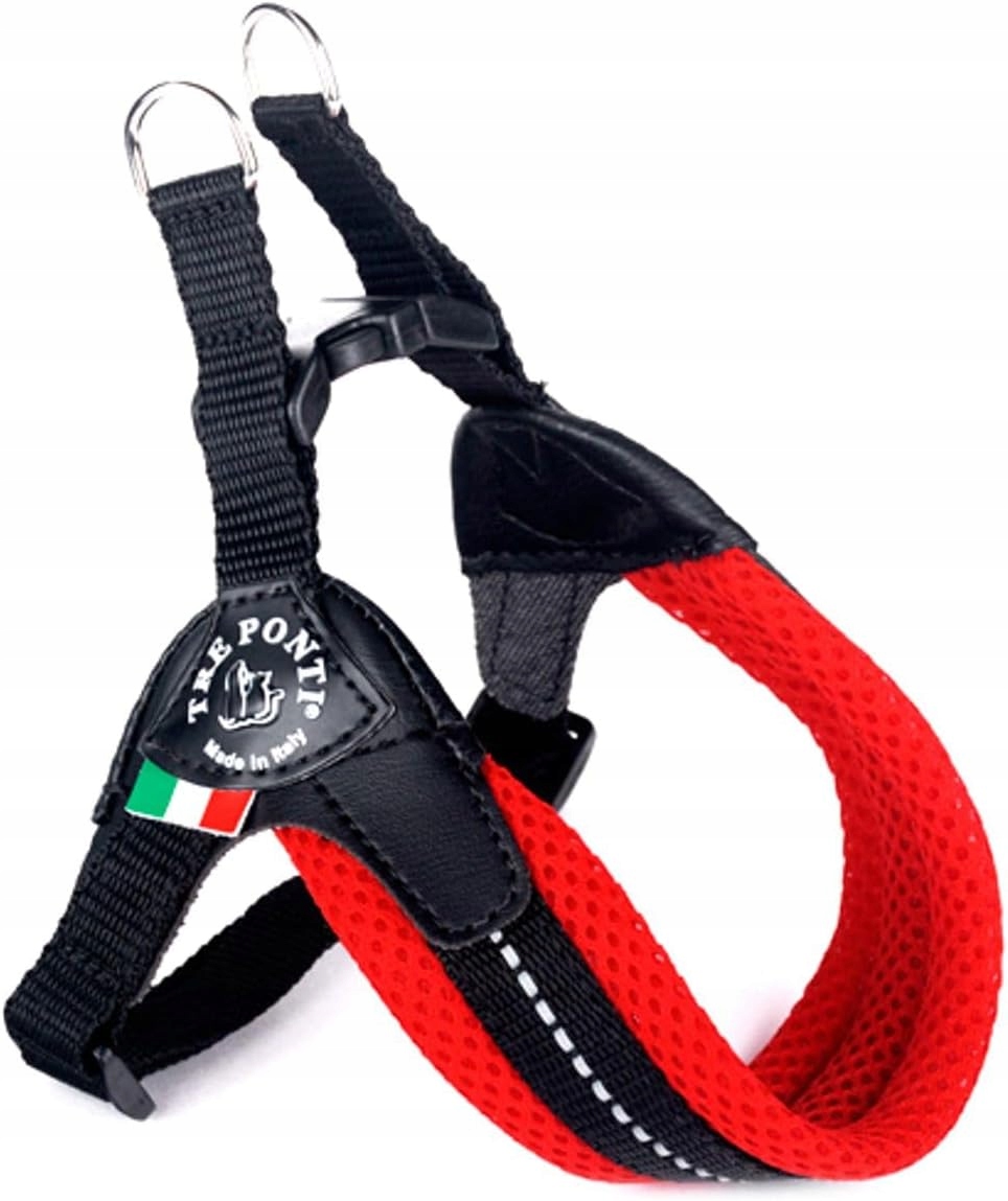 Levně Postroj Pro Psa Klasická Síťka Regulovatelný Komfort Bezpečnost