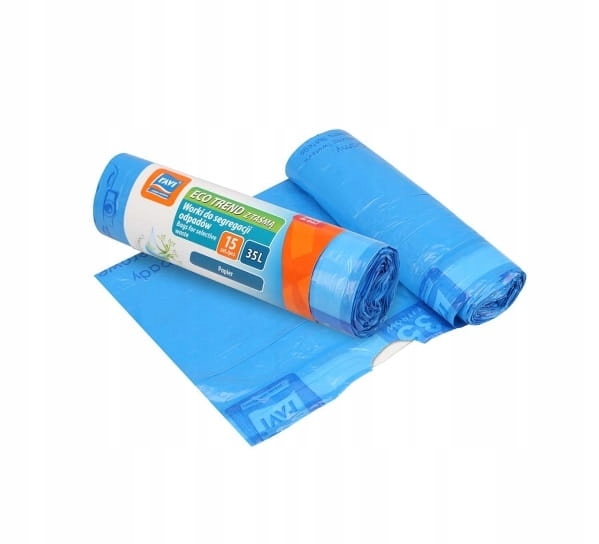 

Worki do segregacji papier niebieskie 35 l 15 szt.
