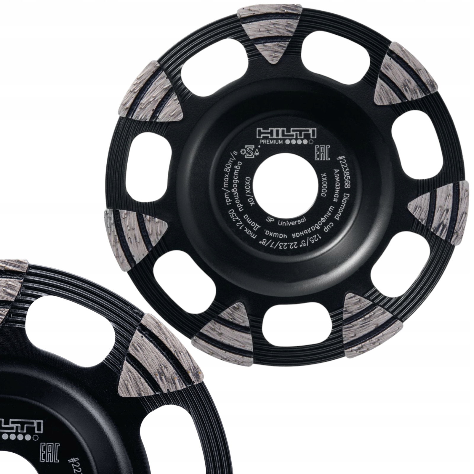 Tarcza diamentowa garnkowa Hilti Dg Cw 125/5 5 Spx Premium do betonu i kami