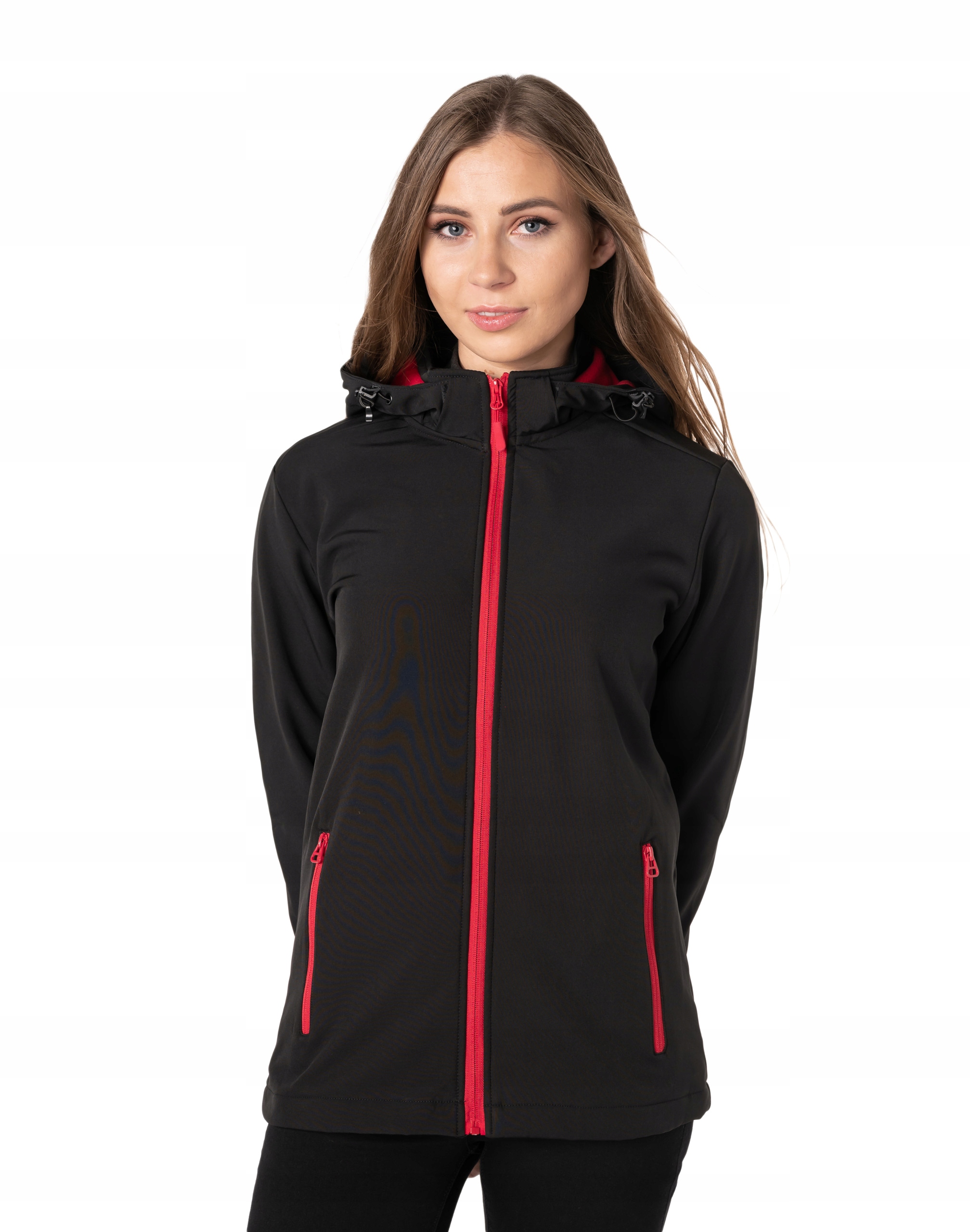 Sportowa Termoaktywna Kurtka Damska Przejściowa Softshell Polar 0171-2 XXL