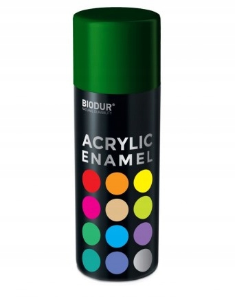 SPRAY FARBA AKRYLOWA RAL 6005 zielony SZYBKO SCHNIE