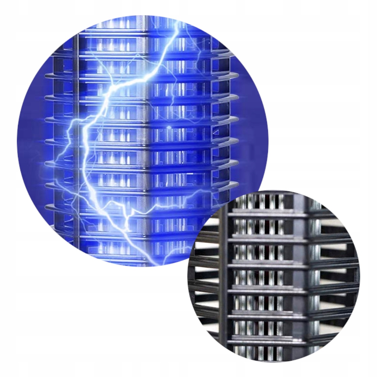 DUŻA LAMPA UV OWADOBÓJCZA NA KOMARY MUCHY OWADY Producent bez marki