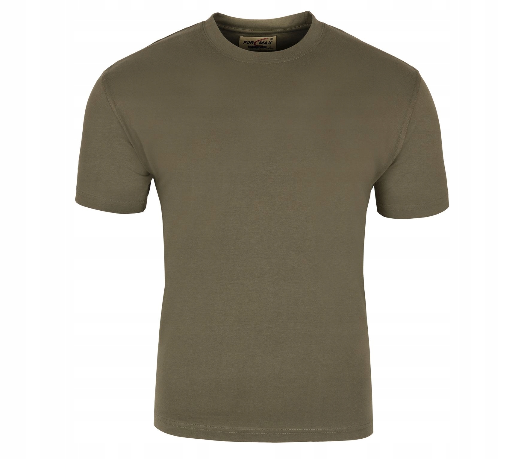 

T-shirt Bawełniany Gładki Oliwkowy XXL H39
