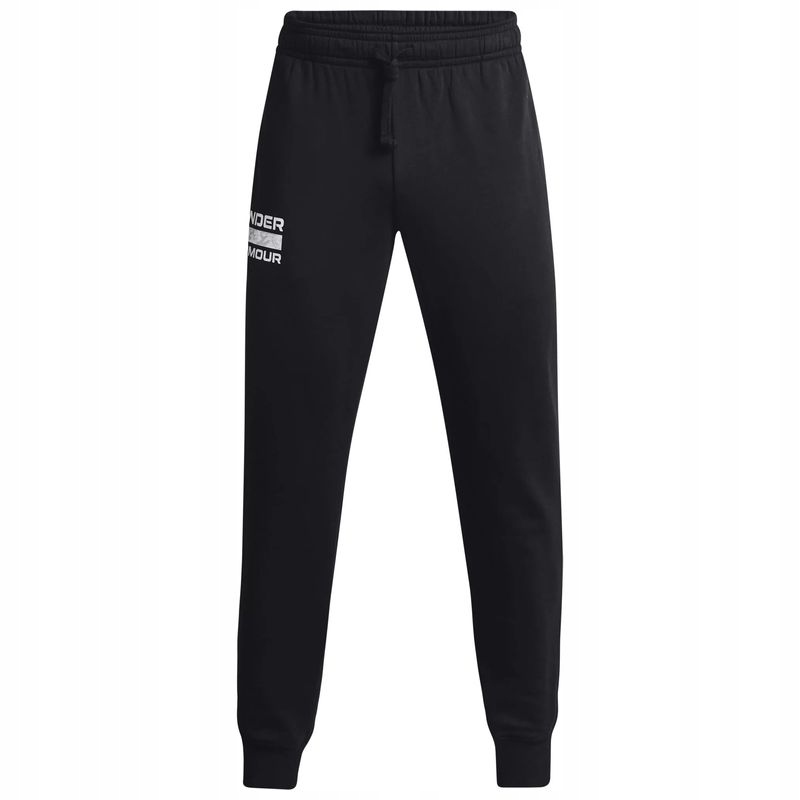 Kalhoty Under Armour Rival Fleece Signature Jogger Men Black XXL