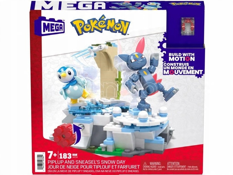 

Klocki Pokémon Construx Piplup Śnieżny dzień