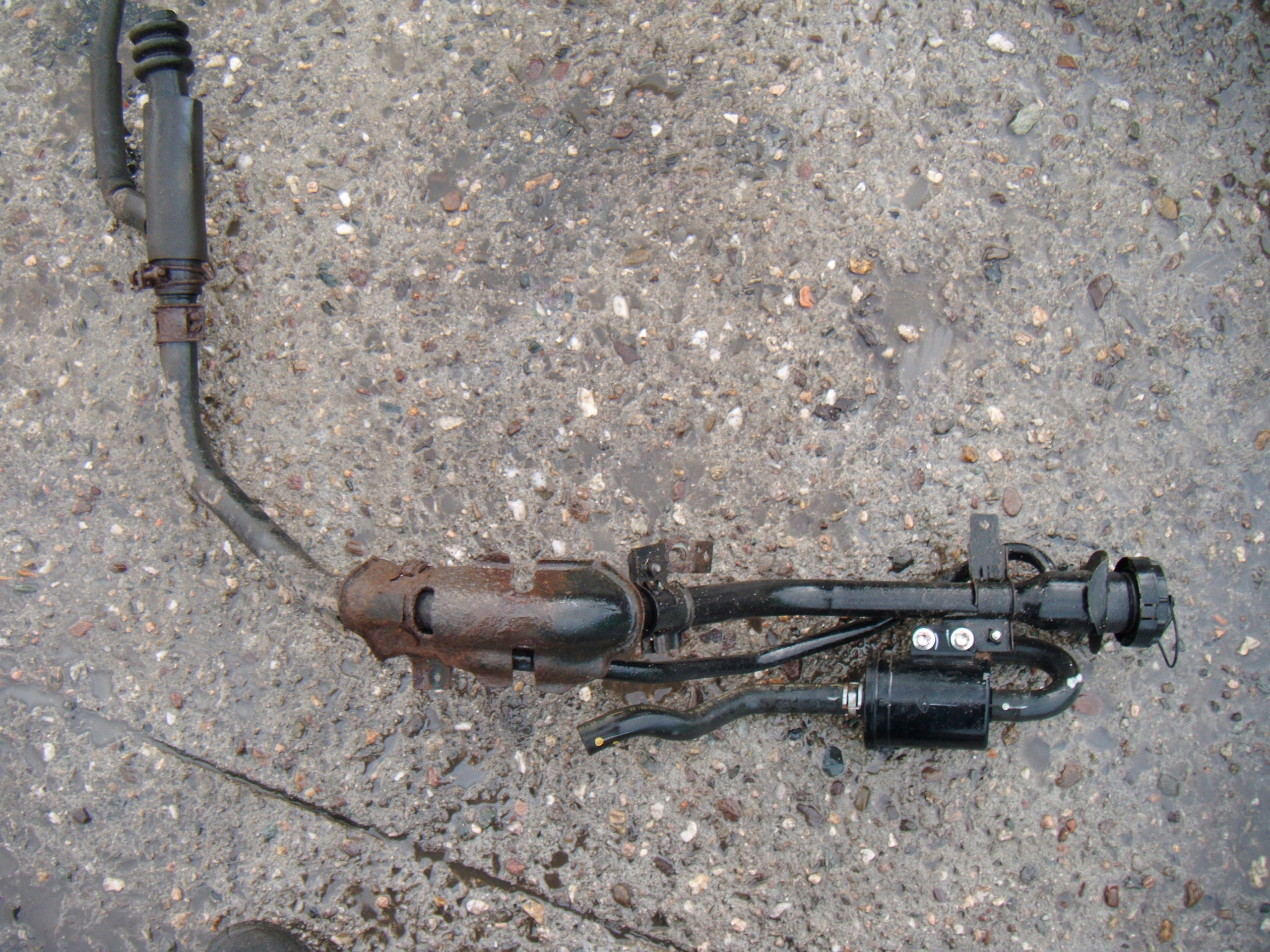 MAZDA CX-7 CX7 2.3T BENZYNA 06-12 RURA WLEWU PALIWA KOREK