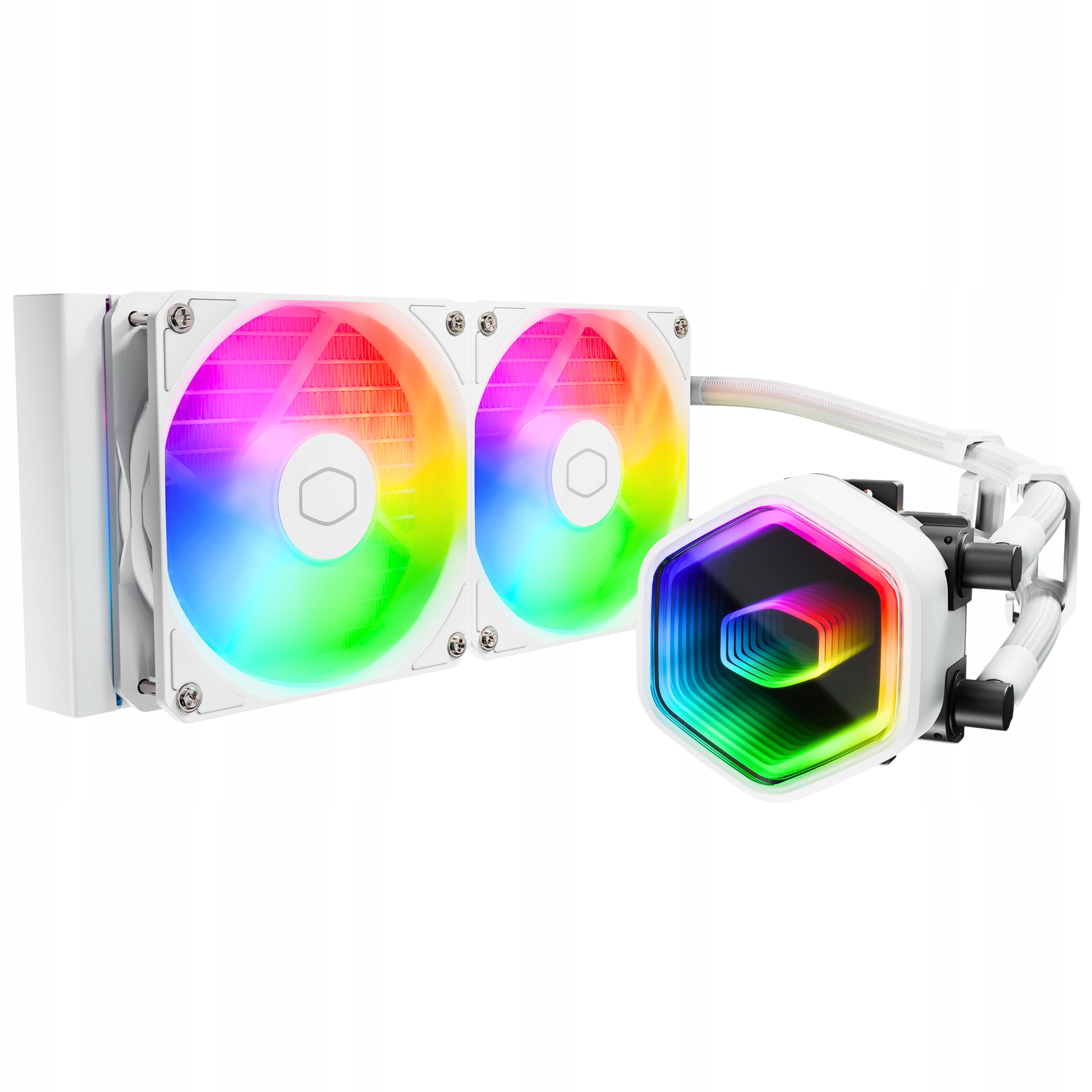 Cooler Master MasterLiquid 240 Core II Argb vodné chladenie Cpu biela
