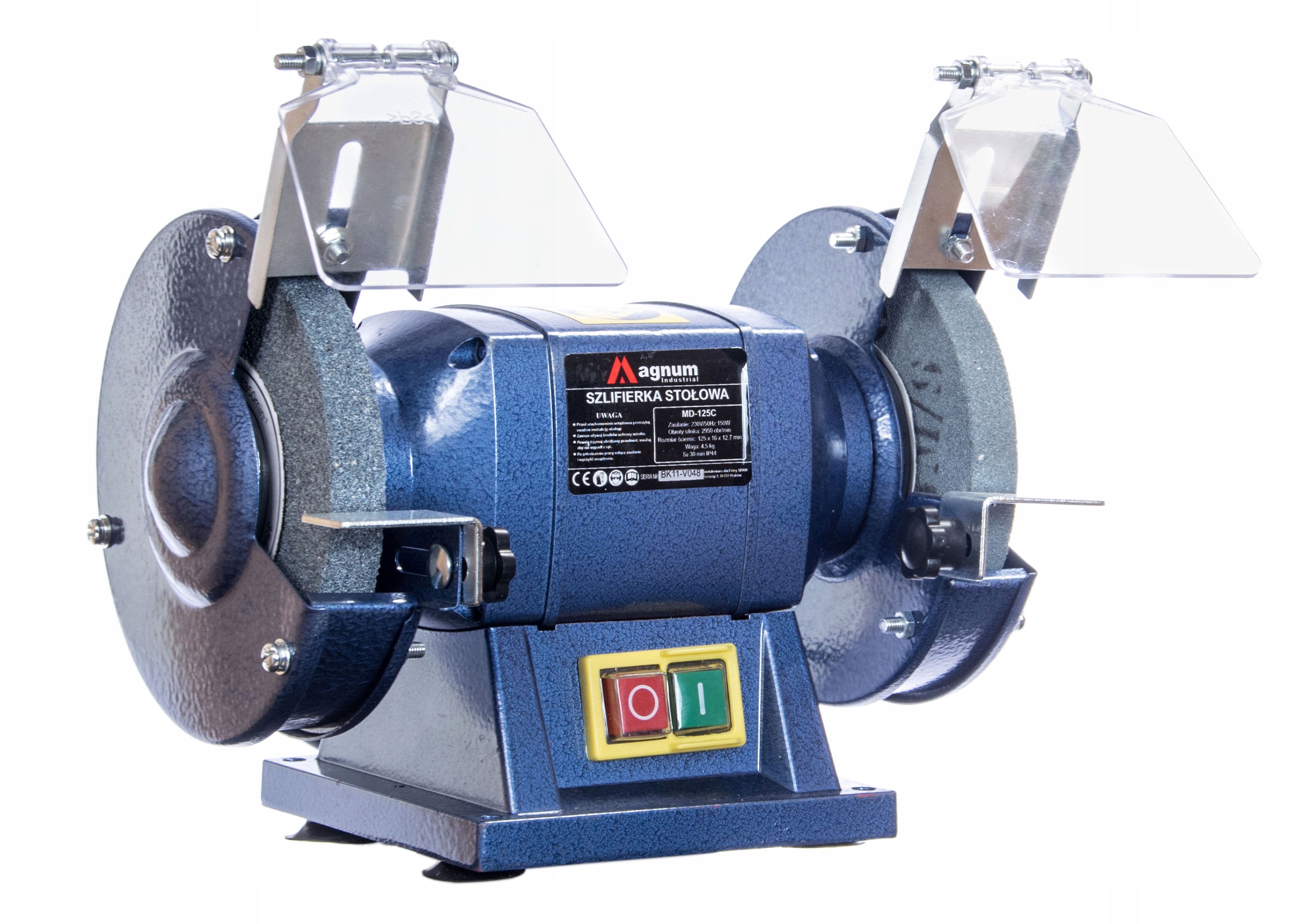 

Szlifierka Stołowa Dwutarczowa Magnum 150W 125MM