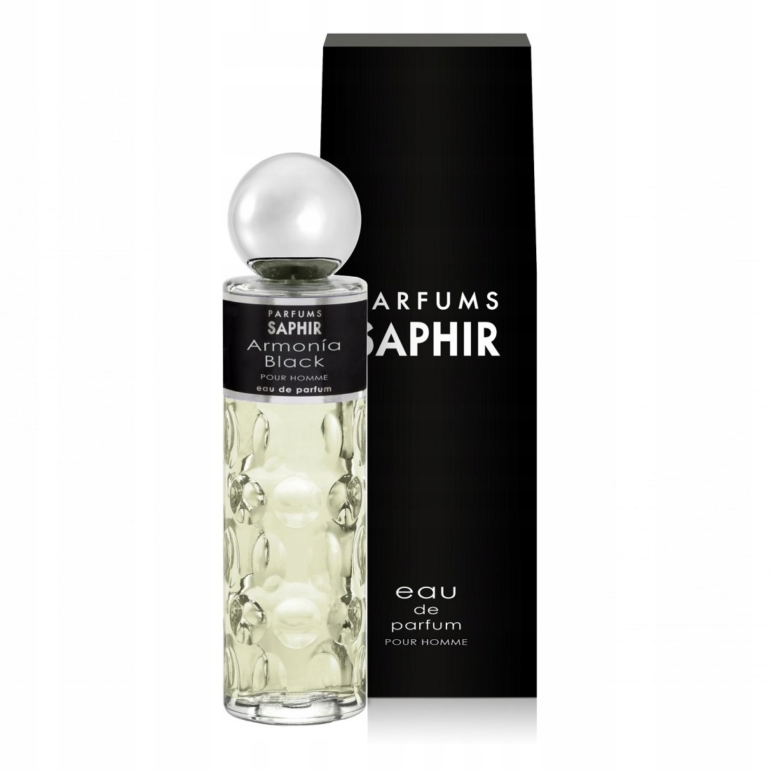 Saphir Armonia Black Pour Homme parfémovaná voda sprej 200 Ml