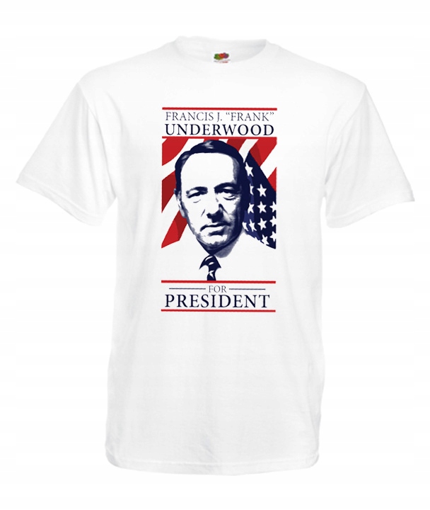 

XXL Koszulka Męska House Of Cards Underwood Wzory