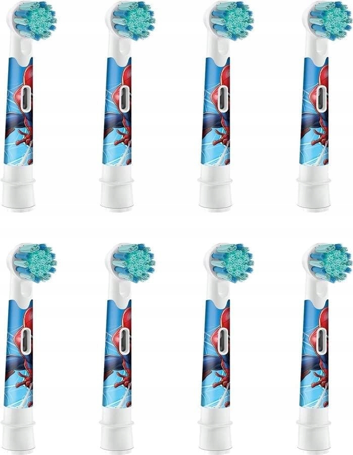 ORAL-B Dziecięce Końcówki Spiderman Do Szczoteczki Elektrycznej 8 Sztuk — miniatura 9