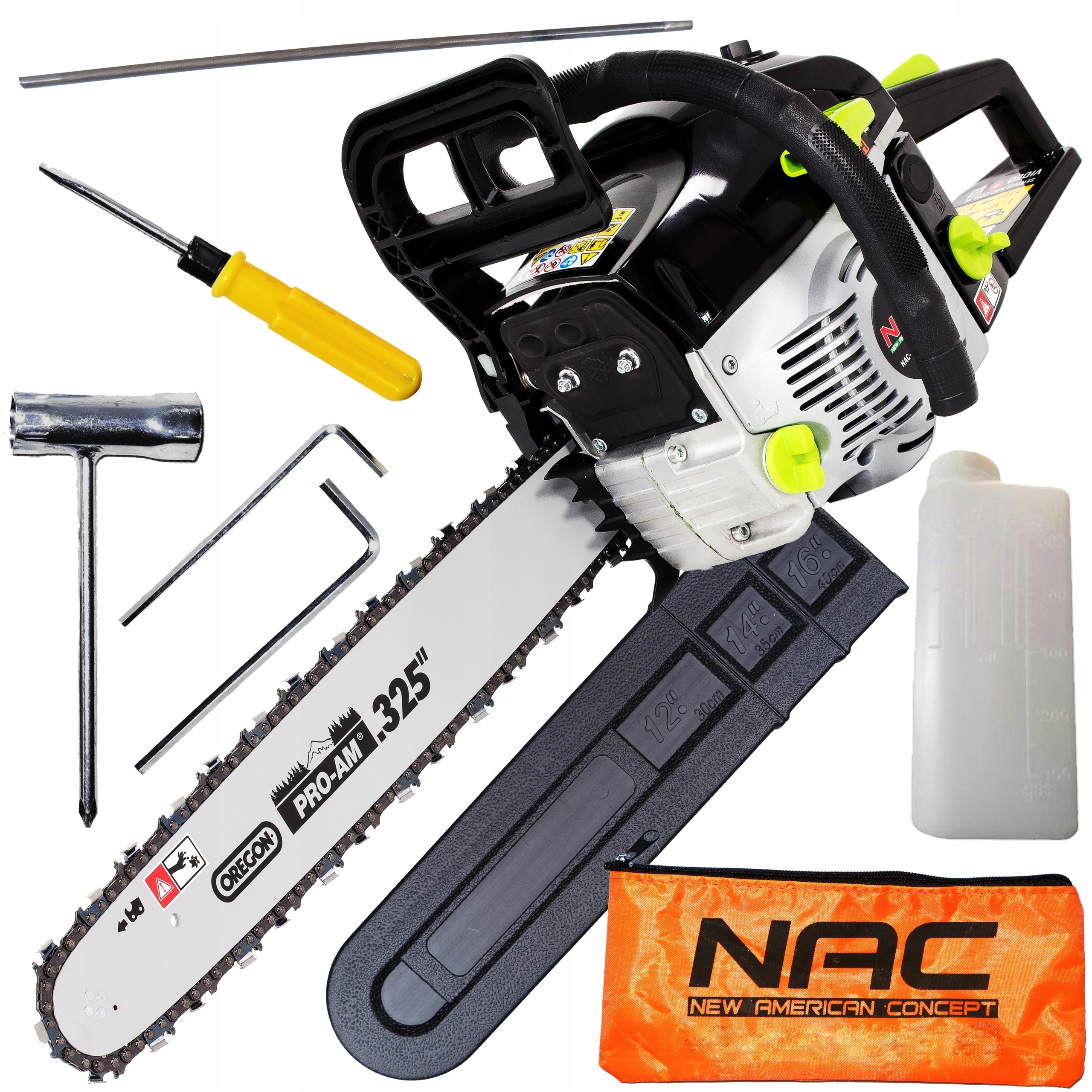 Piła pilarka łańcuchowa spalinowa Nac CST52-45-AO 3KM 45cm Oregon