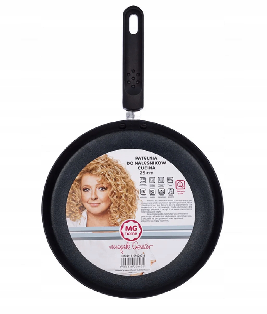 

Patelnia do Naleśników Mg Home 25cm Cucina