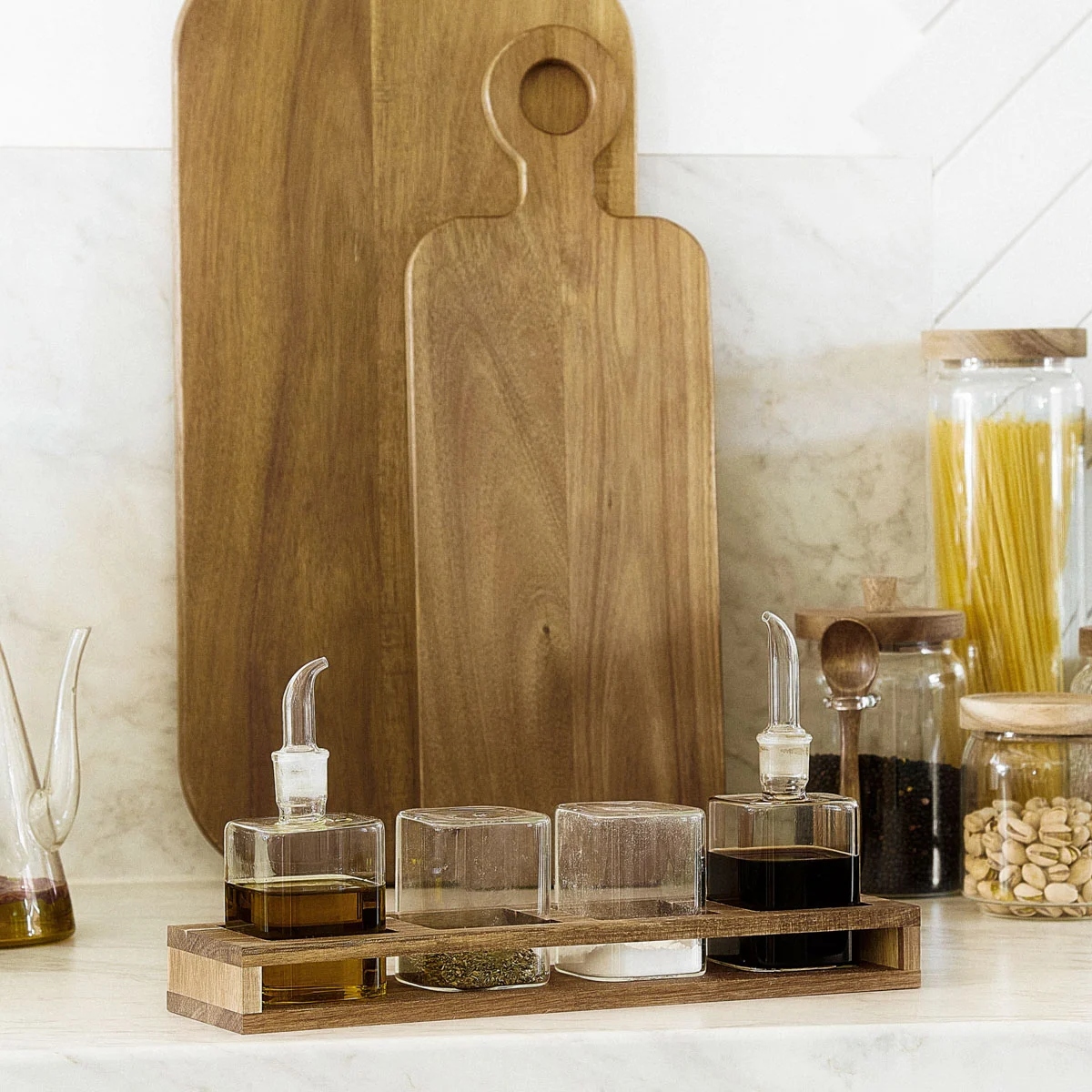 

Zestaw 4X Przyprawnik Carlos z podstawką Homla