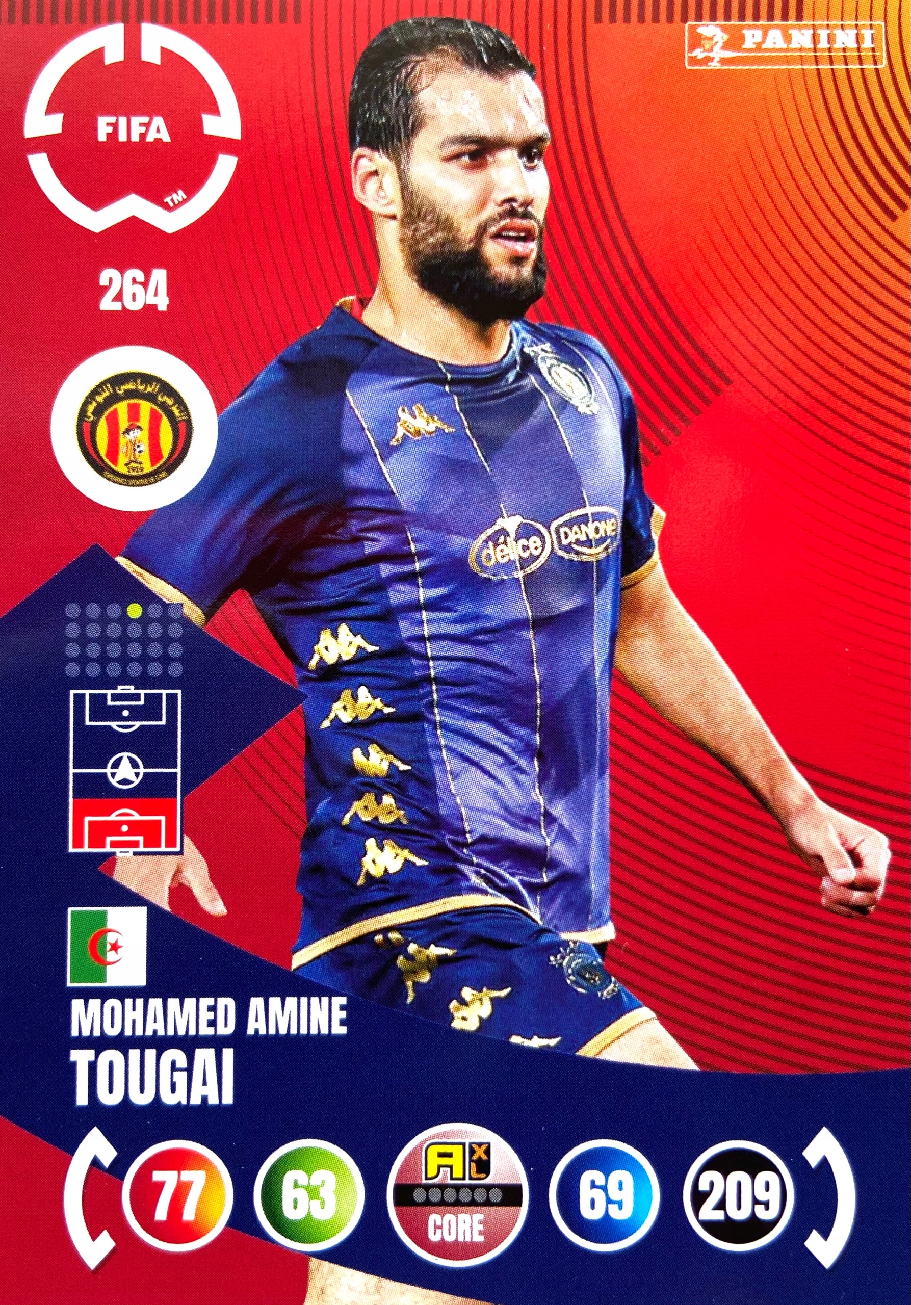 Fifa Club World Cup 2025 Team Mate Base 264 Mohamed Tougai Esperance Tunis