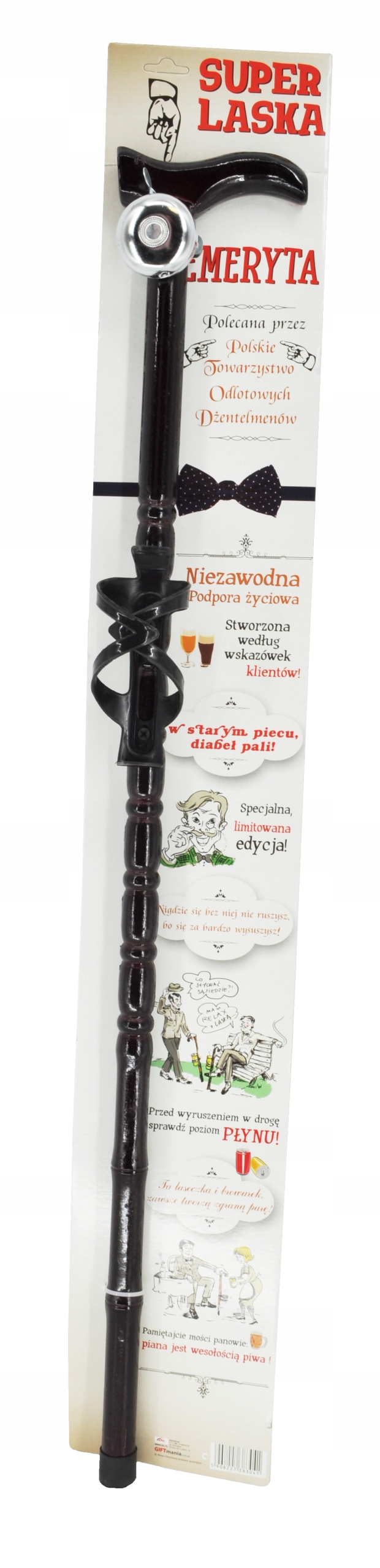 

Laska Emeryta z dzwonkiem 95 cm