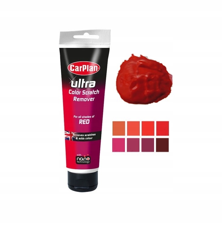 Pigment na rysy do lakieru pasta NANOtech Czerwona