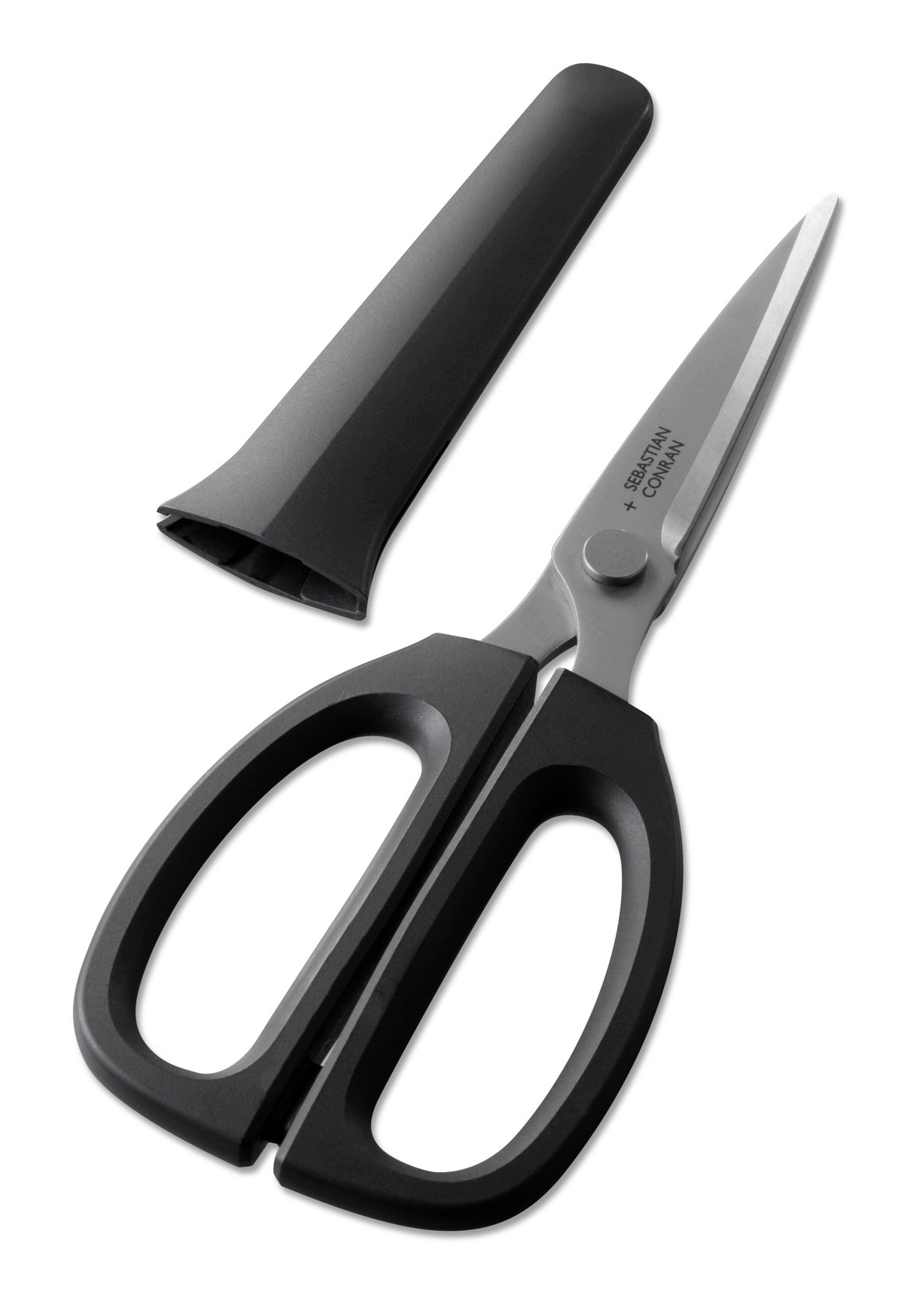 Kuchynské nožnice s krytom Kai Dirk 21 cm čierne
