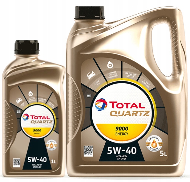 Total Quartz 9000 Energy 5W-40 Olej Syntetyczny 6L
