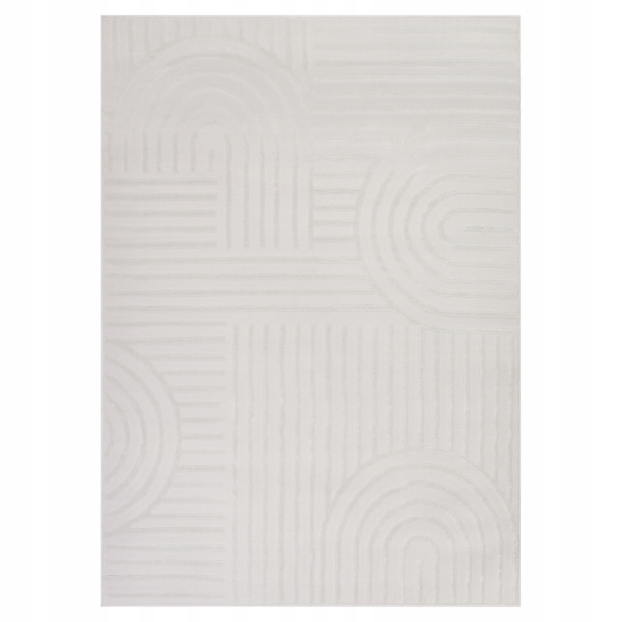 Koberec Hygge 160x220 Měkký Moderní Trojrozměrný Tlustý Elegantní v1