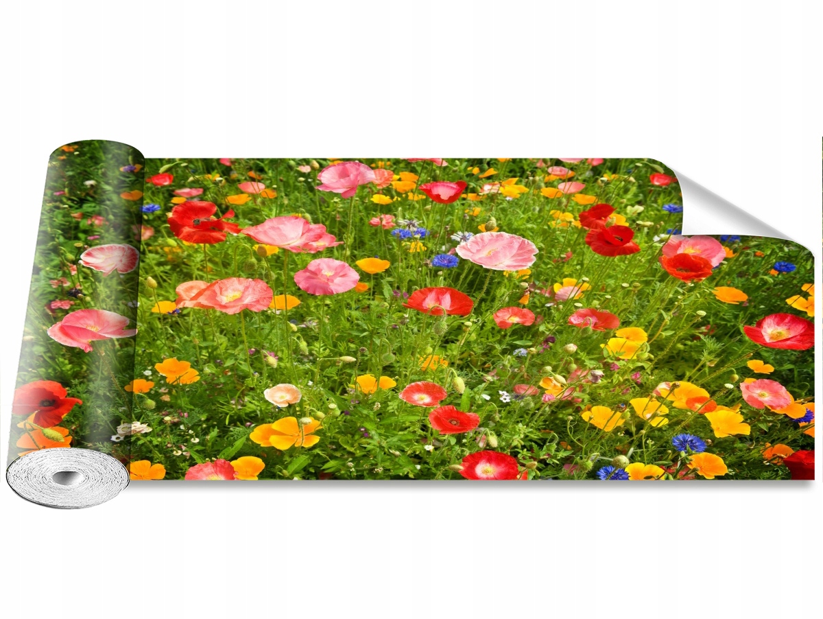 

Tapeta Samoprzylepna Kwiaty Łąka - 250x104