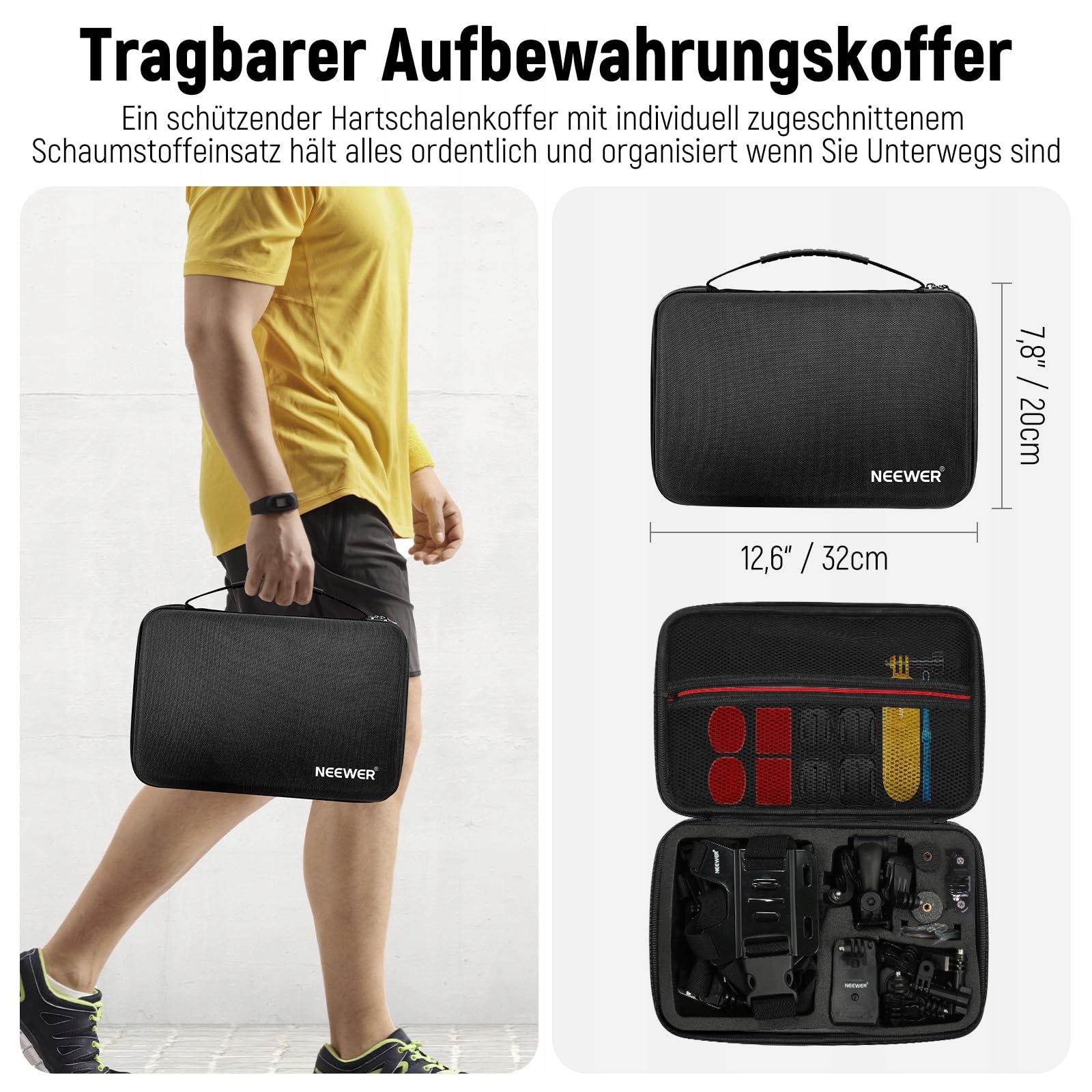 Zestaw Akcesoriów 51W1 Do Kamer Sportowych GoPro Insta360 DJI Box NEEWER — miniatura 2