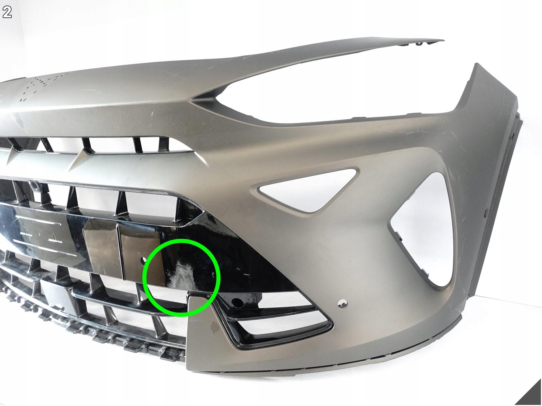 CUPRA FORMENTOR 5FF LIFT 24- bumper BUMPER grid front (KAMERA/6xPDC)