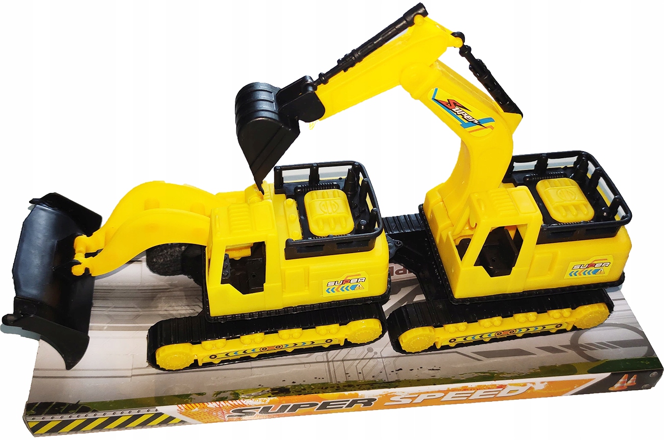 POJAZD BUDOWLANY 2szt KOPARKA SPYCHARKA Budowlane Skala nie dotyczy