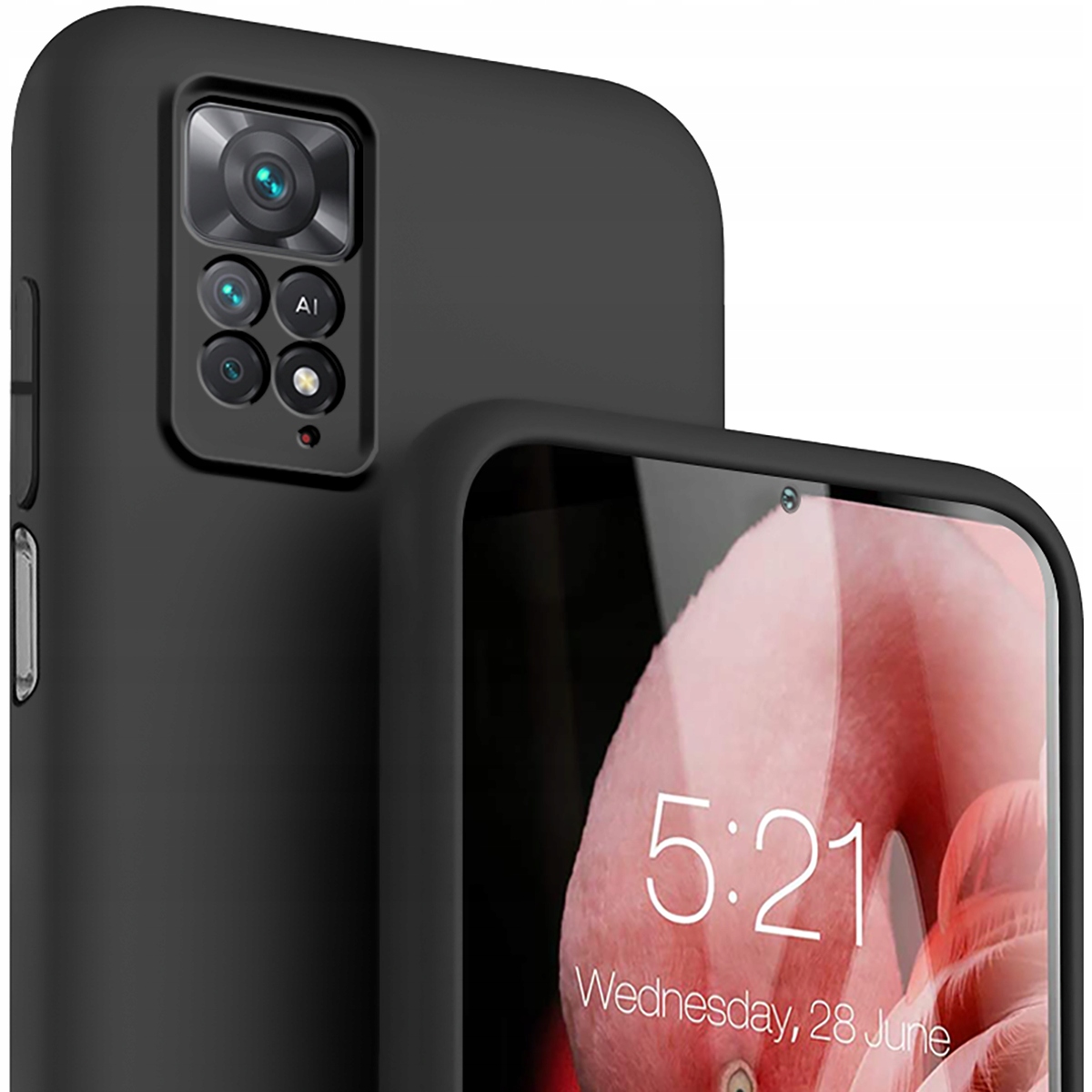 

Etui Silicone Szkło do Xiaomi Redmi Note 11 Pro