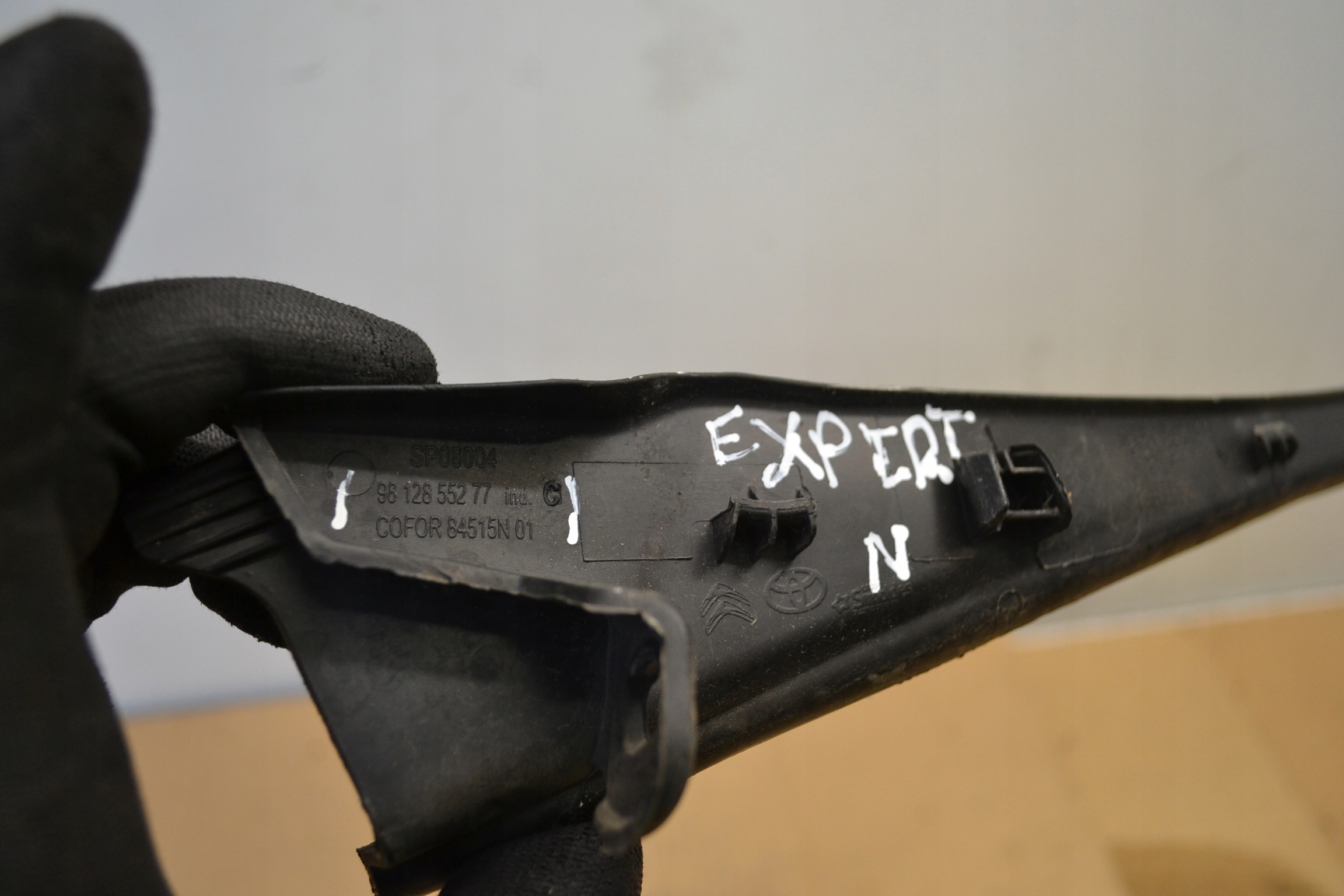 JUMPY EXPERT TRAVELLER SCUDO ZAFIRA VIVARO spoiler under the window left right
