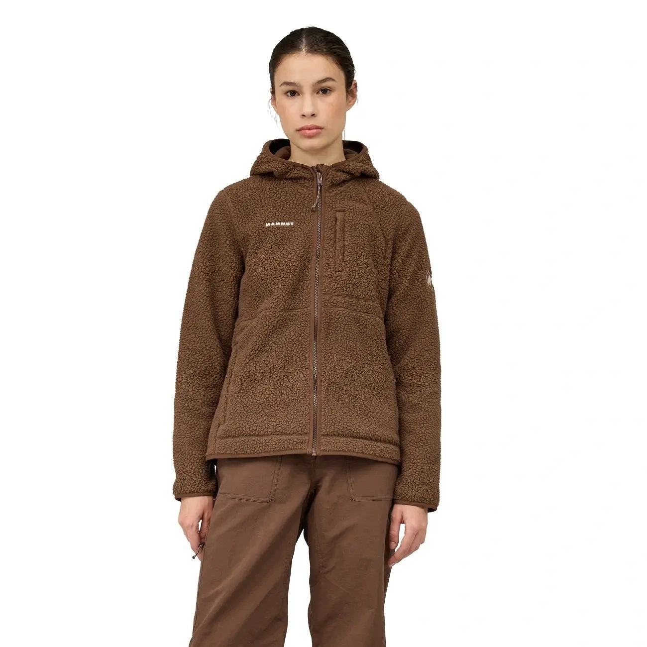Mammut Bluza polarowa Damska Falera Pro ML Hooded Soil Xs