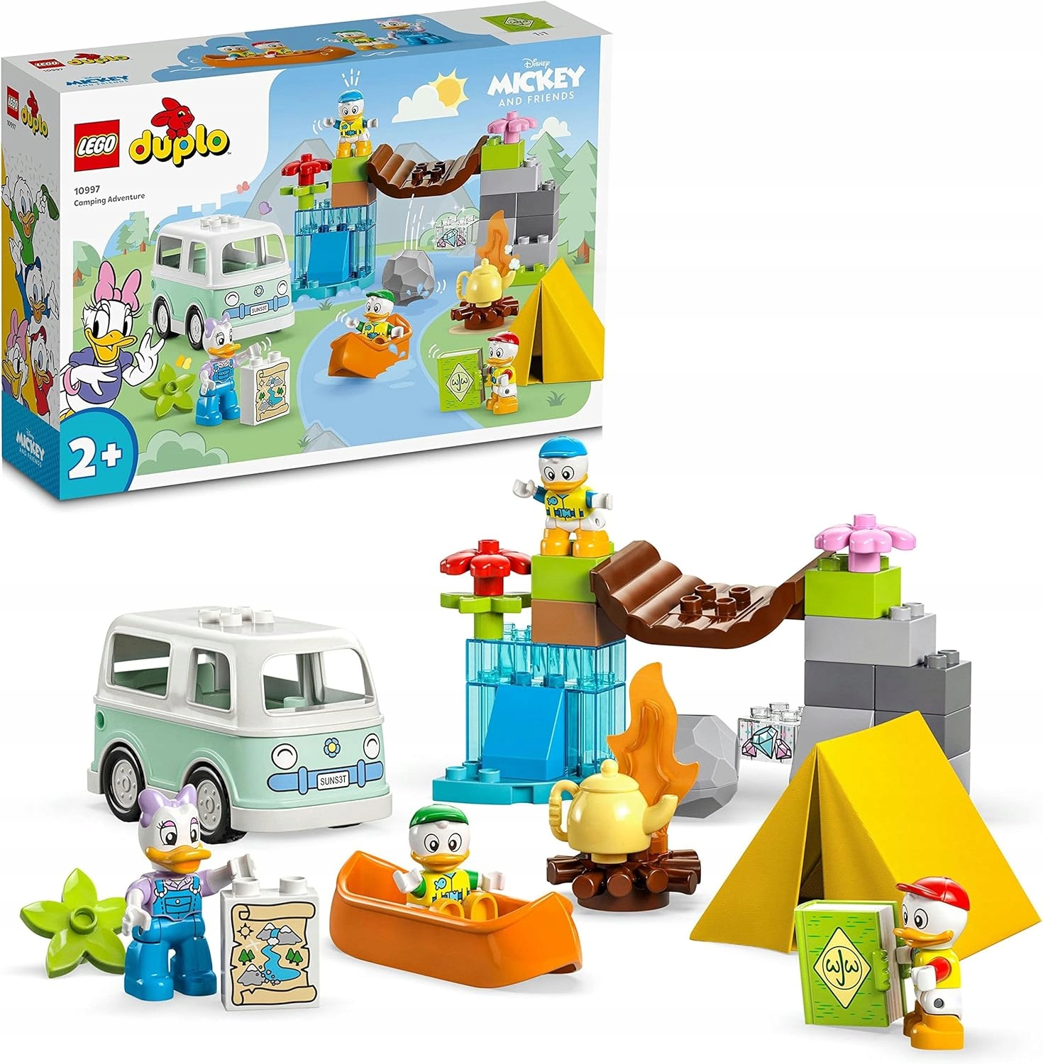 Lego 10997 Duplo Disney – Kempingové dobrodružství s kachnou Daisy