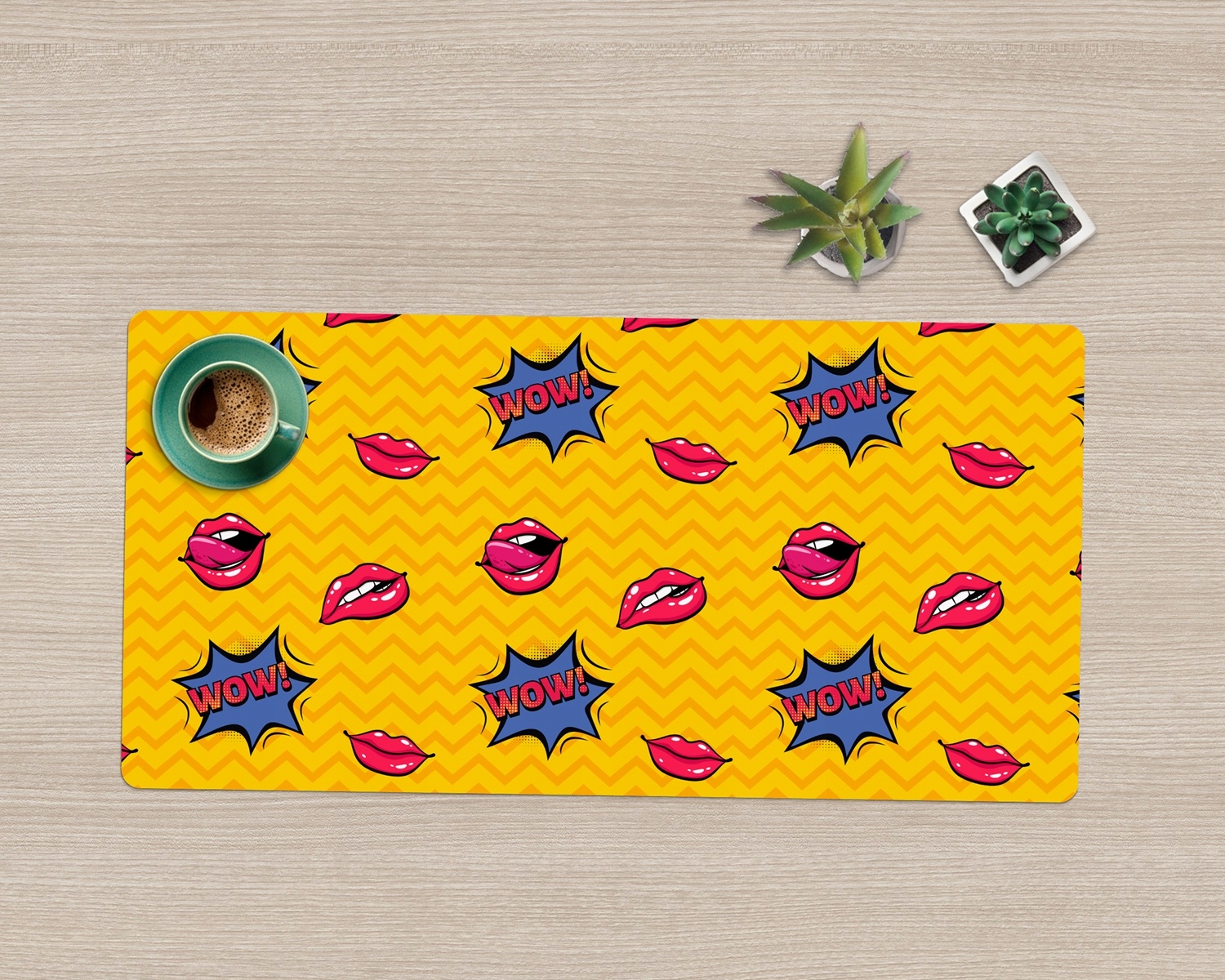 Ochronna podkładka Dynamiczna kompozycja 100x50 cm Marka Coloray