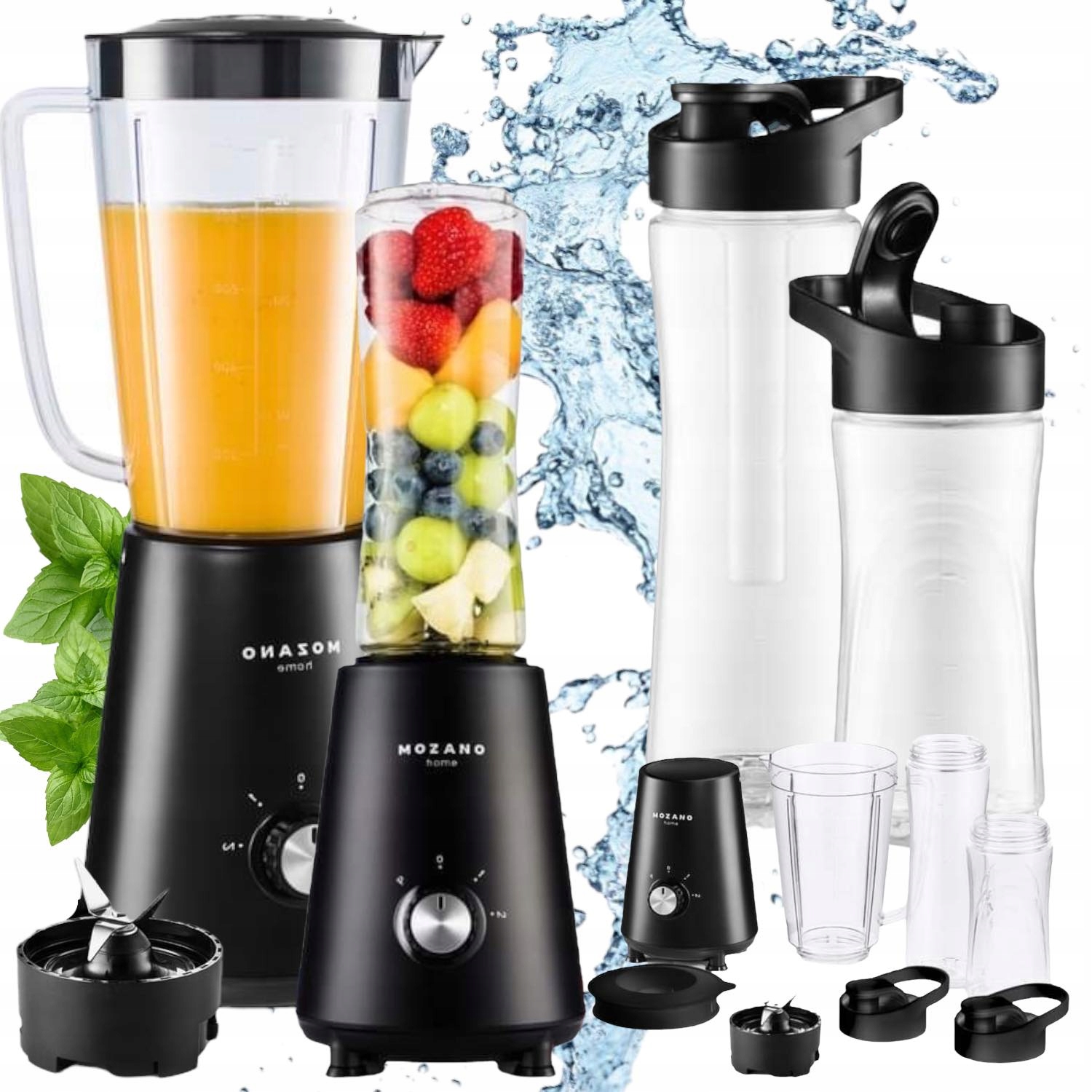 BLENDER KIELICHOWY DO KOKTAJLI PERSONALNY 2 BIDONY Sklep, Opinie