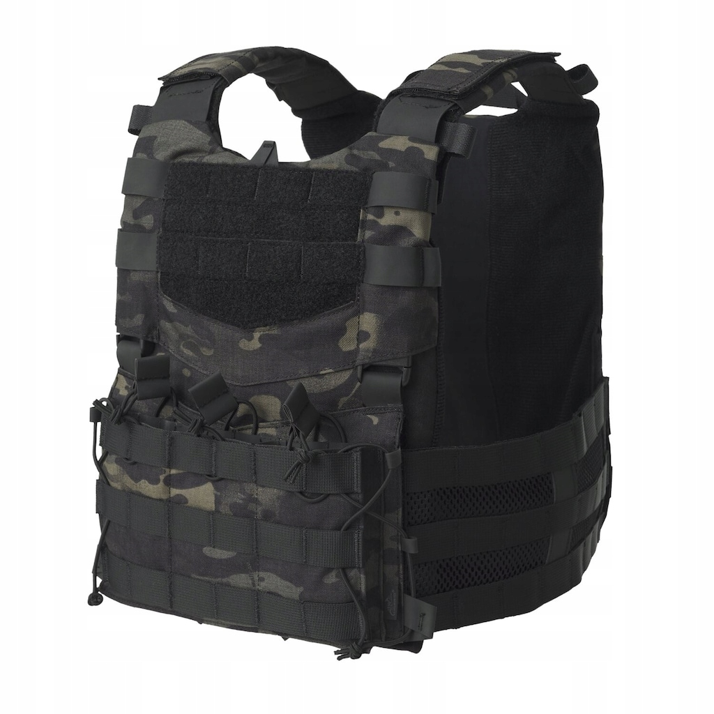 Modułowa kamizelka Helikon Guardian Military Set na płyty MultiCam Black L