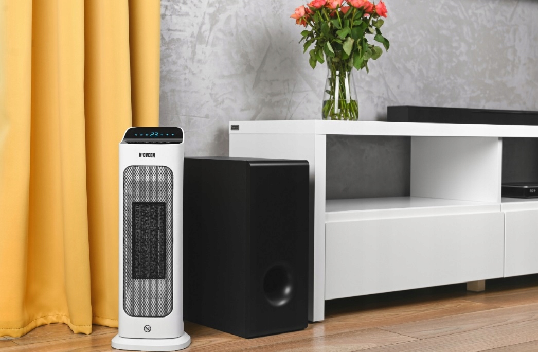 TERMOWENTYLATOR FARELKA GRZEJNIK ELEKTRYCZNY 2000W Model PTC2000 Tower Smart