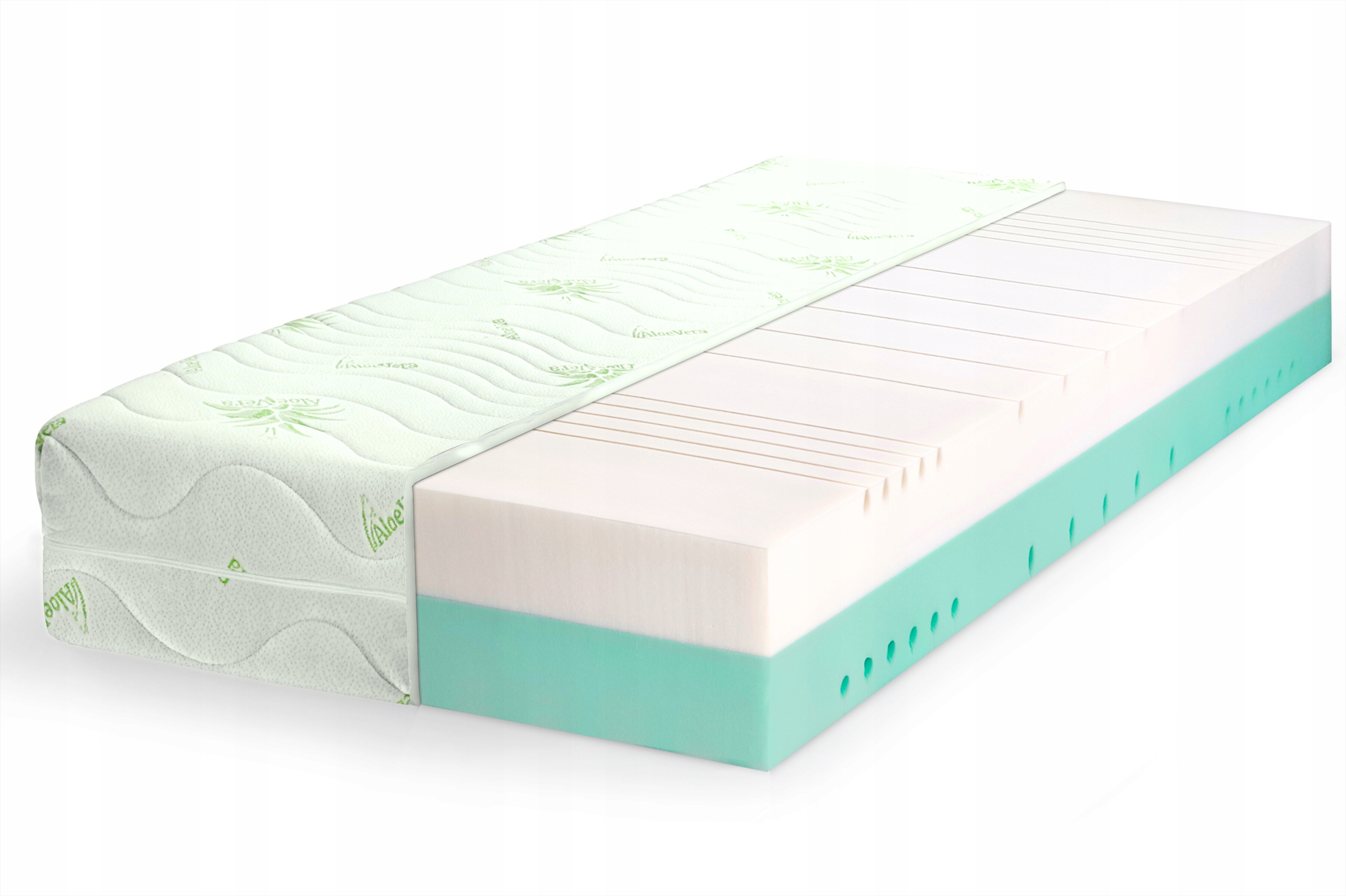 Materac 160x200 Twardy Średnio Twardy piankowy dwustronny 20 cm