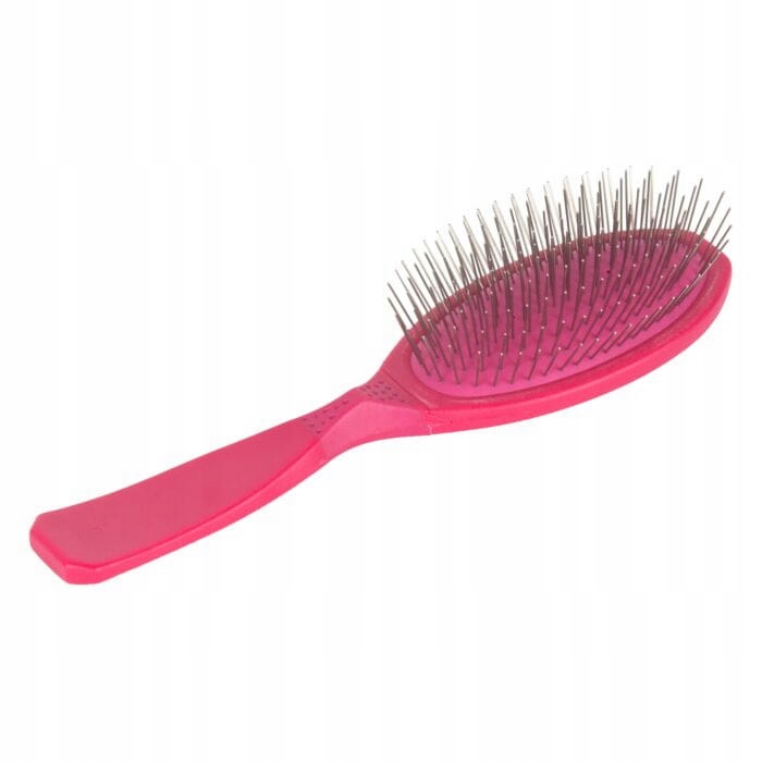 Levně Kartáč Ultra-Pro Pink Big Pin Brush středně tvrdý, kovové kolíky, velký