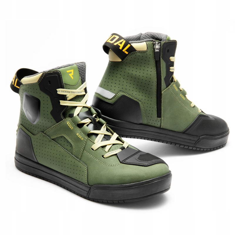 Motocyklové Topánky Rebelhorn Vandal 2 Olive Green 36