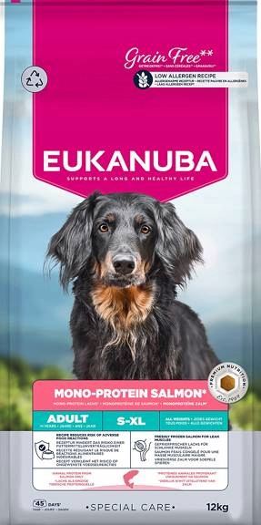 Eukanuba Special Care Mono-protein Salmon Karma Z Łososiem Dla Psa 12kg