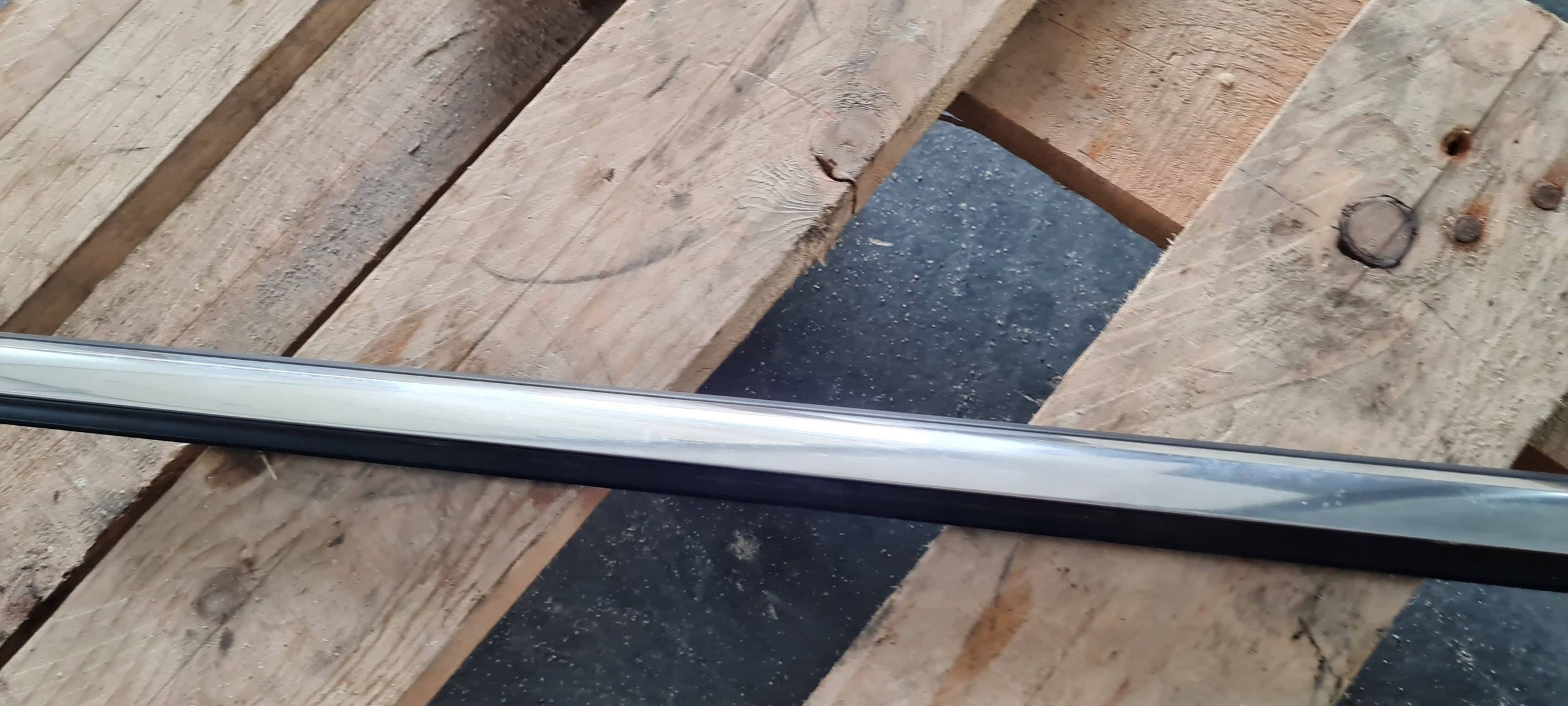 S4 B9 8W A4 moulding dust left left rear part CHROM 8W0853763B