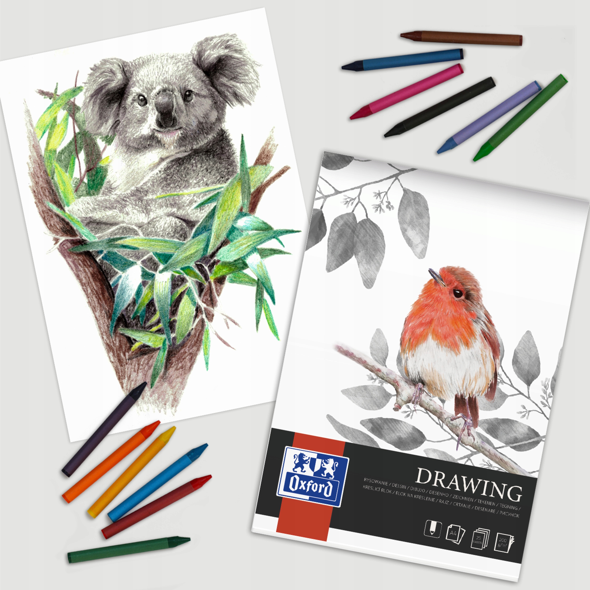 BLOK A4/25K RYSUNK OXF ART 200G 400166121 862 A'10