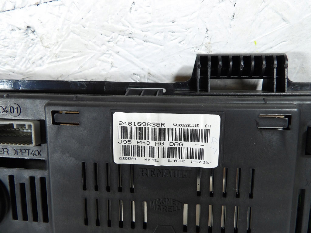 RENAULT SCENIC III LIFT 1.2TCE dials 248109638R