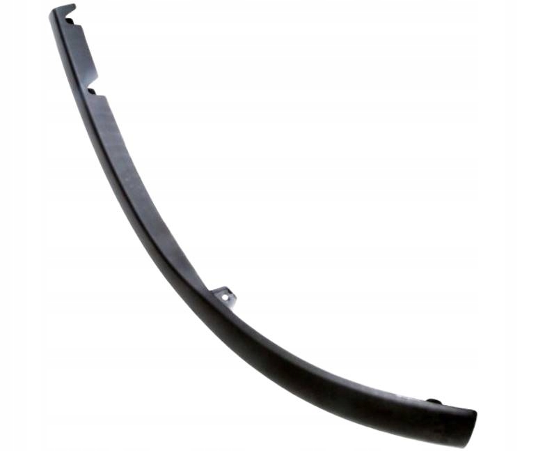 Spojler pro Toyota Auris 07-10, přední nárazník, černý, náhrada