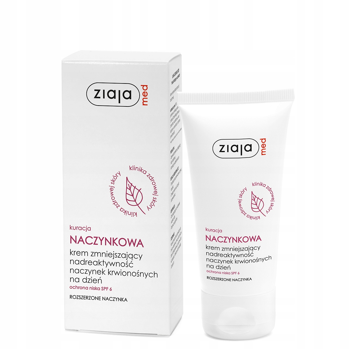 Ziaja Med naczynkowa krem zmniejszający nadreaktywność naczynek na dzień