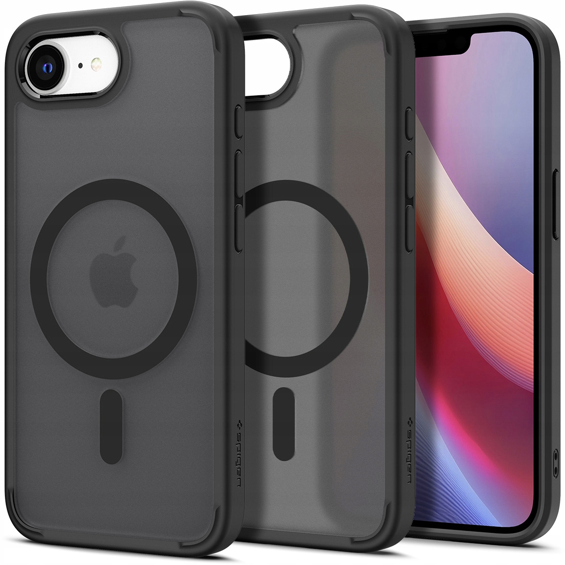 Pouzdro pro iPhone 16e, Spigen Ultra Hybrid Mag, pouzdro pro MagSafe, stylové