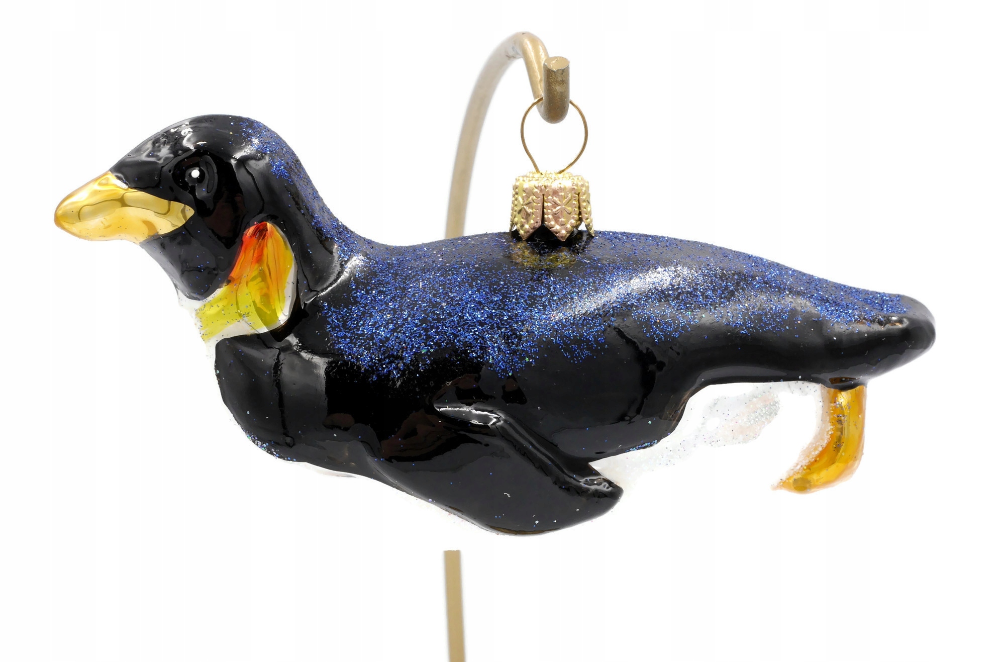 

Bombka szklana ręcznie malowana Pingwin Pingwinek